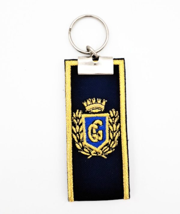 Portachiavi Ricamato Guardia Giurata