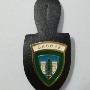 Placca su pendif brigata Alpini Cadore