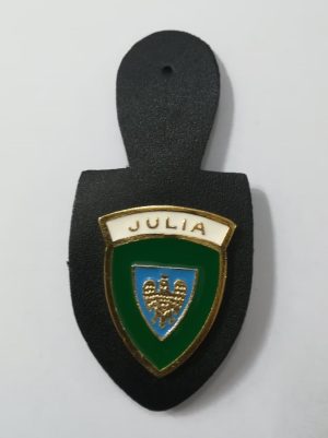 Placca su pendif brigata Alpini Julia