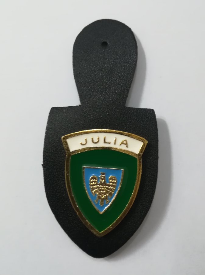 Placca su pendif brigata Alpini Julia