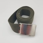 images Cintura Militare in canapa di colore verde 40 mm