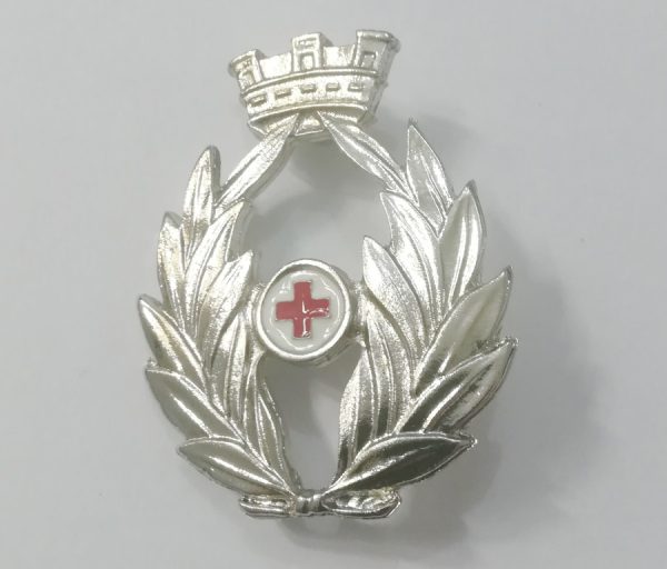 Fregio per basco Croce Rossa Militare Commissariato