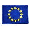 Patch ricamata EUROPA CEE con velcro
