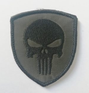 images Ricamo Scudetto Punisher Verde