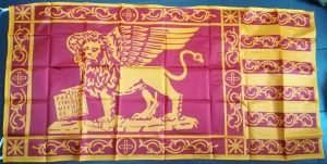 Lotto 5 bandiere Veneto Serenissima San Marco dim. 150x80 cm