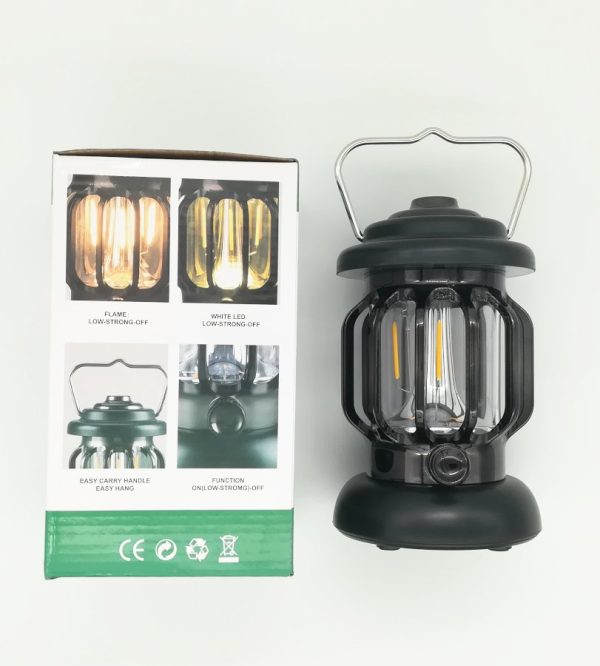 XC2202-01 Lanterna USB da campeggio a led doppia luce regolabile