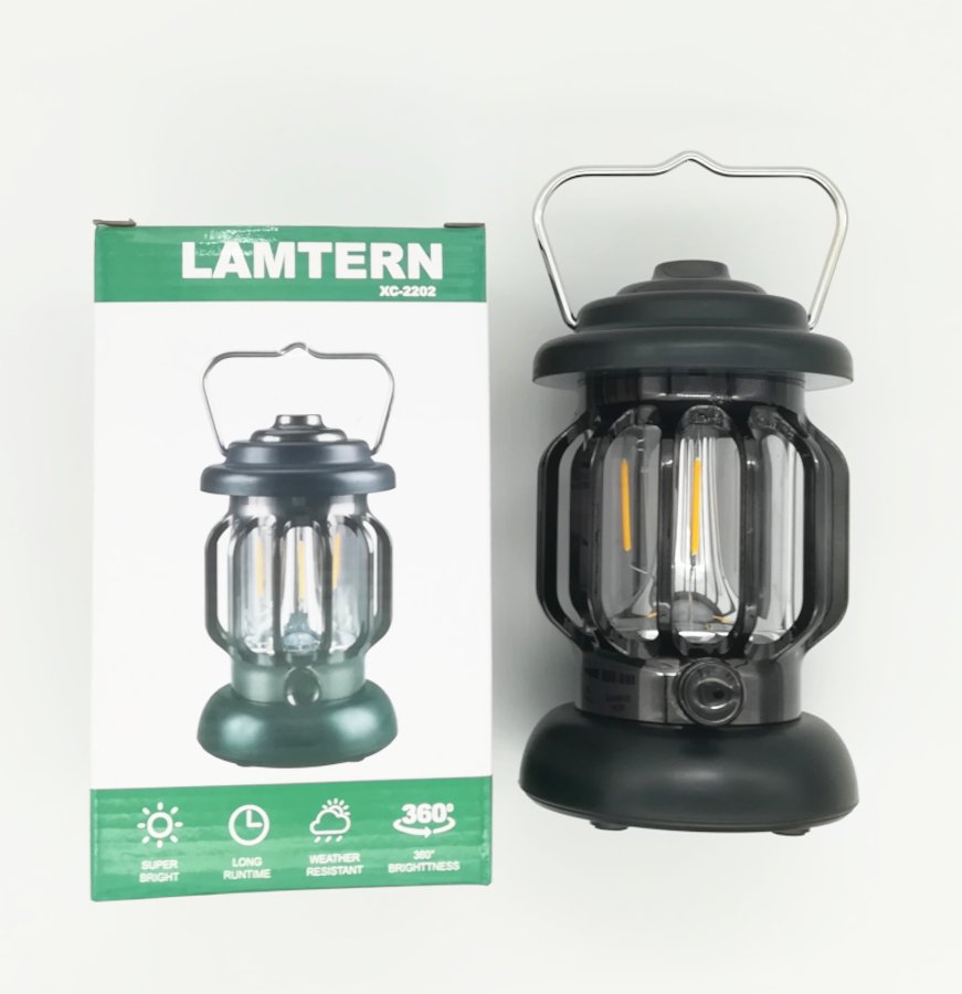 Lanterna USB da campeggio a led doppia luce regolabile