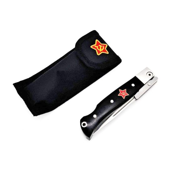 Coltello Pieghevole con Stella Rossa URSS
