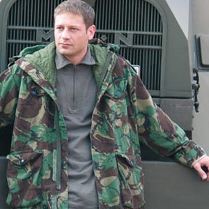 Anfibi Militari da lancio in pelle liscia testa di moro