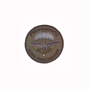 Fregio ricamato per norvegese Alpini fucilieri colore oro