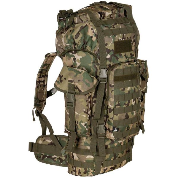 Zaino Alpino modulare MFH da 65 litri mimetico multicam