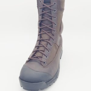 Anfibi Militari da lancio in pelle liscia testa di moro