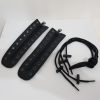 Anfibi Militari OPERATION in pelle e cordura  di colore nero