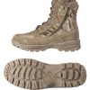 Anfibi Patrol MIL-TEC con zip laterale e 18 fori Multicam