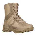 images Anfibi militari con zip laterale MIL-TEC di colore khaki