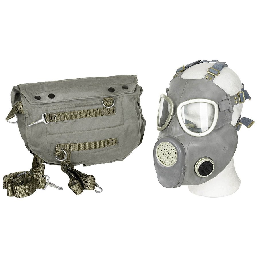 Maschera antigas polacca mod. MP4 pari a nuovo