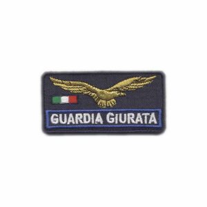 Patch Aquila Sicurezza Sussidiaria DM 154/2009 guardia giurata