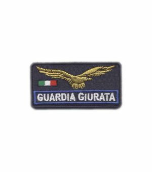 Patch Aquila Sicurezza Sussidiaria DM 154/2009 guardia giurata