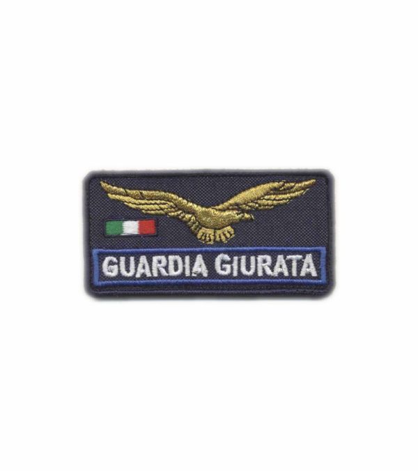 Patch Aquila Sicurezza Sussidiaria DM 154/2009 guardia giurata
