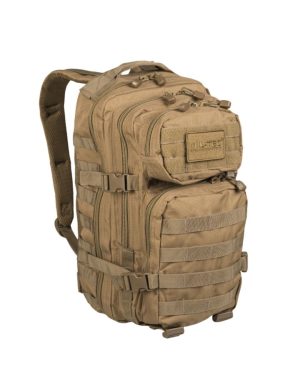 Zaino Militare Assault MIL-TEC da 30 litri di colore coyote tan