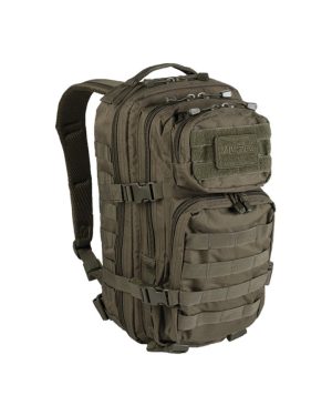 Zaino Militare Assault MIL-TEC da 30 litri di colore verde