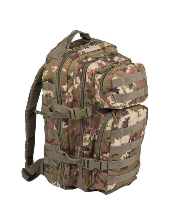 Zaino Militare Assault MIL-TEC da 30 litri mimetico vegetato