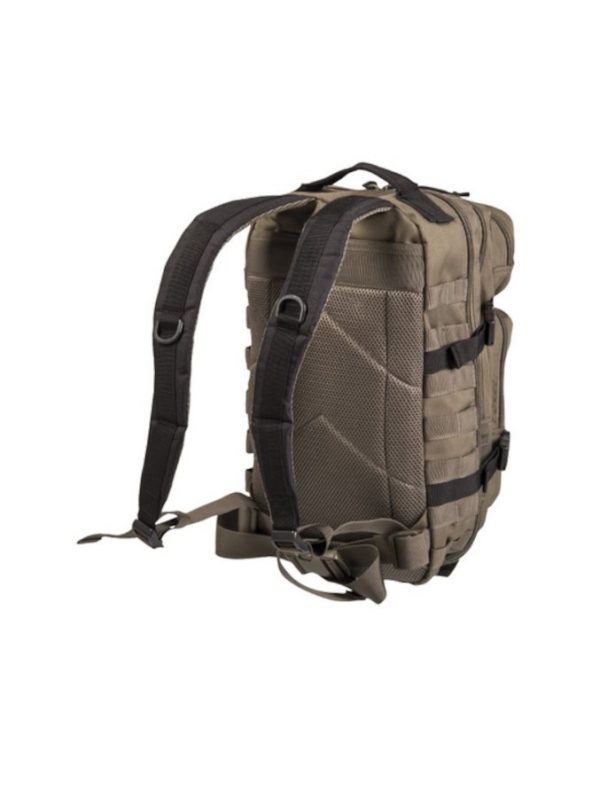 Zaino Militare Assault MIL-TEC da 30 litri di colore verde nero