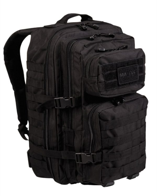 Zaino Militare Assault MIL-TEC da 50 litri  di colore nero