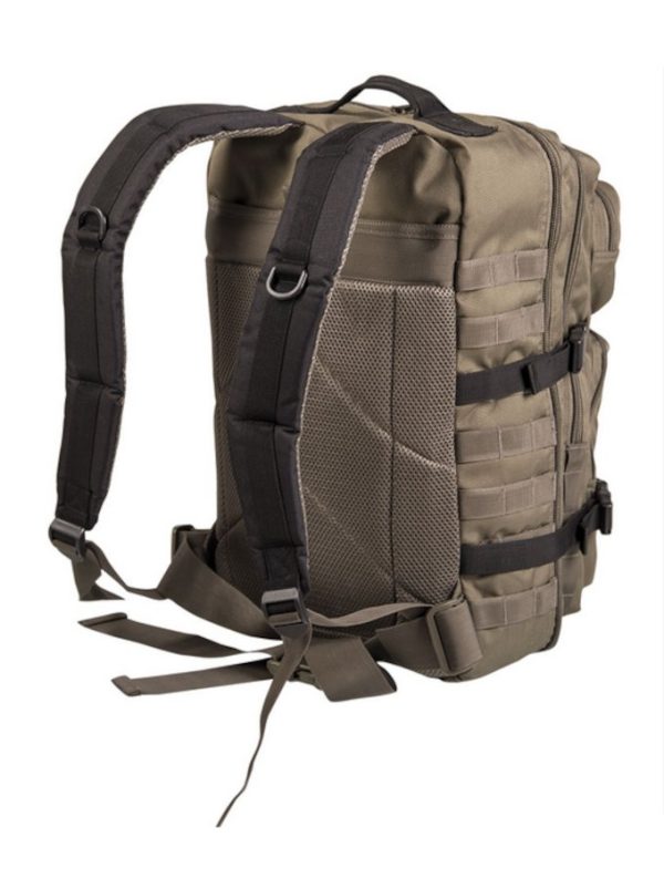 Zaino Militare Assault MIL-TEC da 50 litri bicolore verde nero