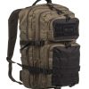 Zaino Militare Assault MIL-TEC da 50 litri bicolore verde nero