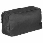 Tasca mollesystem orizzontale MFH di colore nero