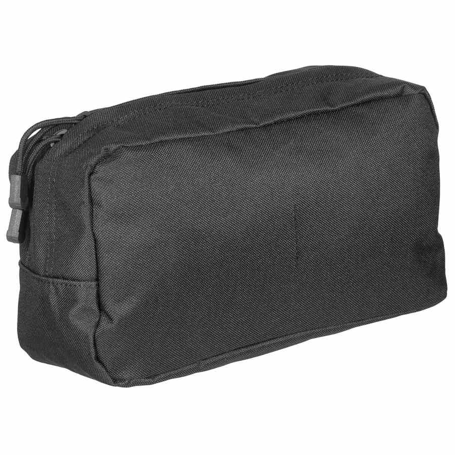 Tasca mollesystem orizzontale MFH di colore nero