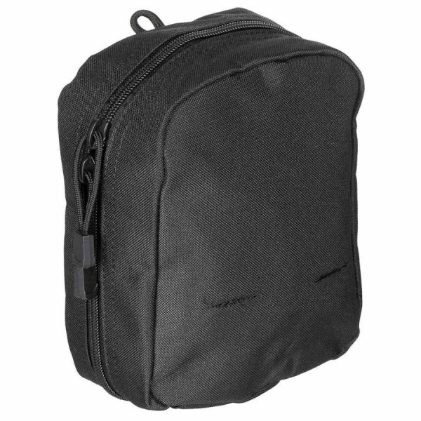 Tasca mollesystem verticale MFH di colore nero