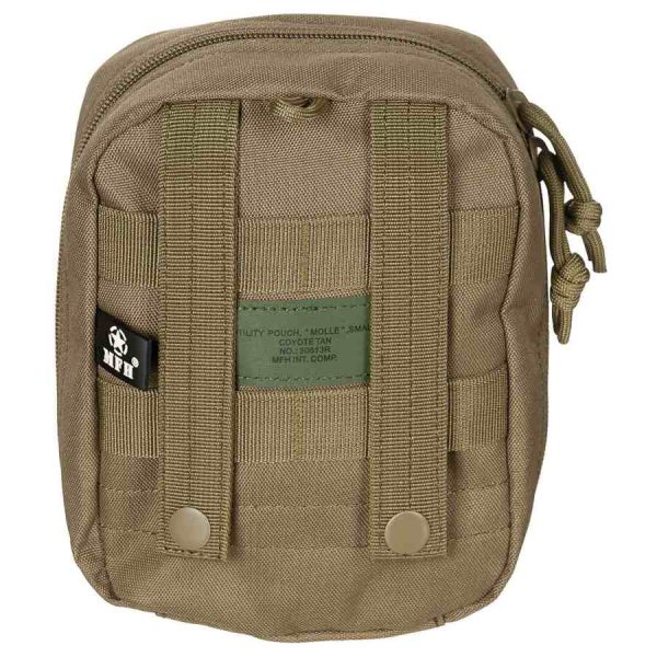 Tasca mollesystem verticale MFH di colore coyote tan