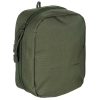 Tasca mollesystem verticale MFH di colore verde