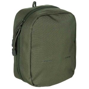 Tasca mollesystem verticale MFH di colore verde