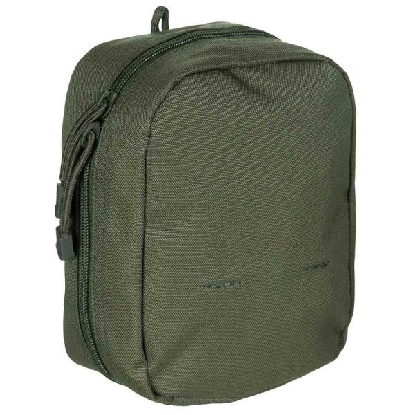Tasca mollesystem verticale MFH di colore verde