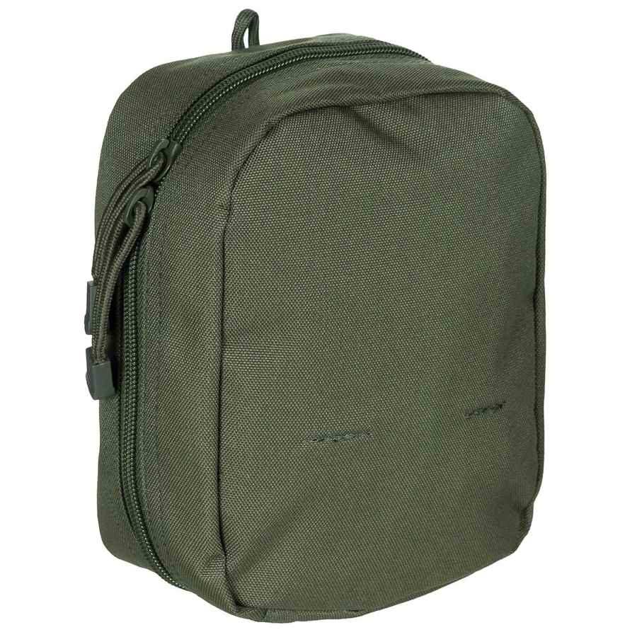 Tasca mollesystem verticale MFH di colore verde