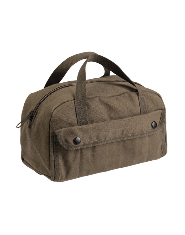 Borsa porta attrezzi piccola MIL-TEC  in tela modello WWII verde