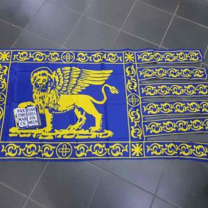 Bandiera Veneta Serenissima San Marco dim. 150x80 cm blu