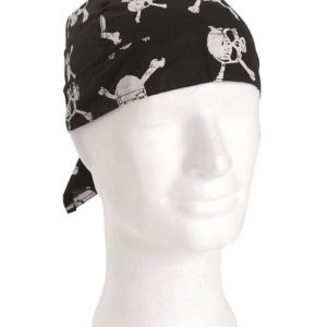Bandana Militare MIL-TEC nera con logo teschio