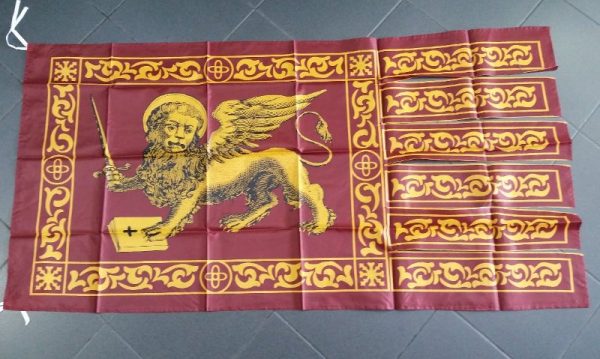 Bandiera Veneta Serenissima versione guerra dim. 150x80 cm