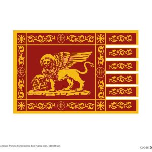 Bandiera Veneta Serenissima 300x150 cm