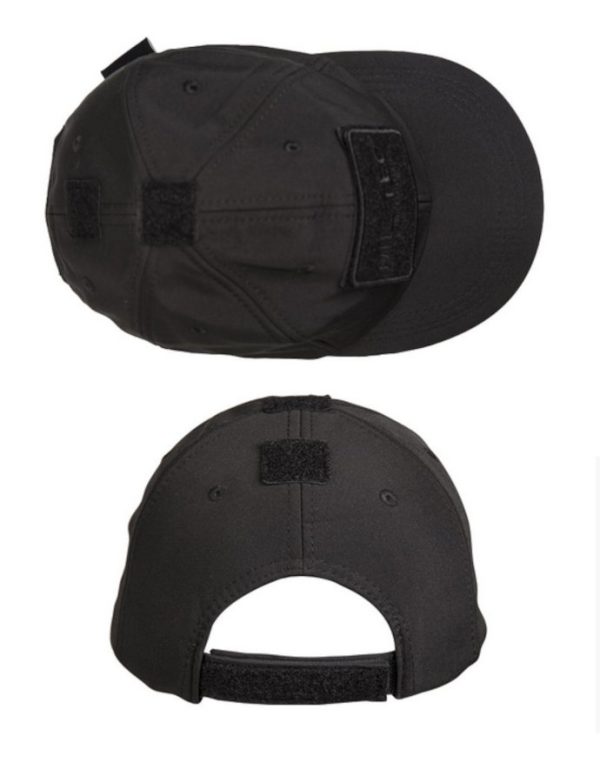 Berretto tipo baseball MIL-TEC invernale in softshell nero