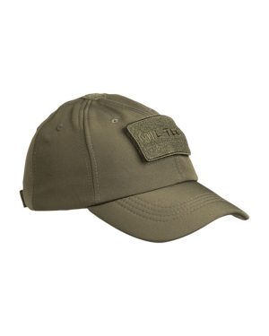 Berretto tipo baseball MIL-TEC invernale in softshell verde