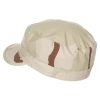 Berretto Militare BDU con visiera tonda MFH mimetico desert