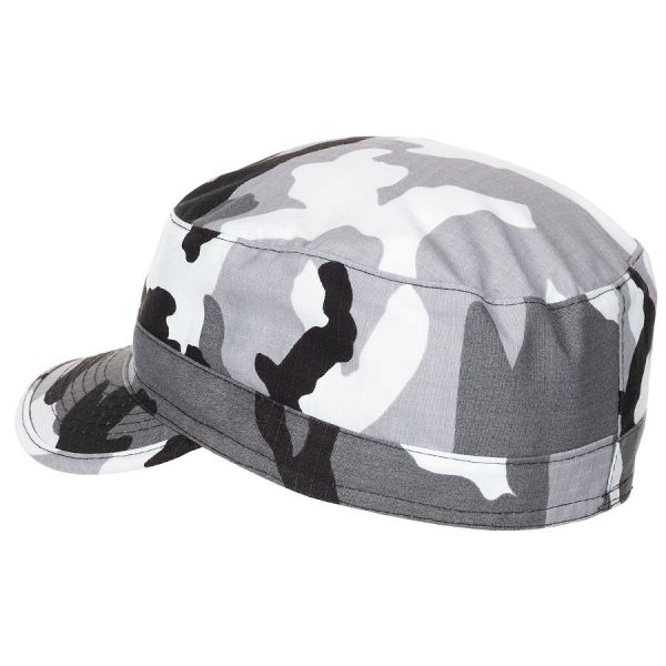Berretto Militare BDU con visiera tonda MFH mimetico urban