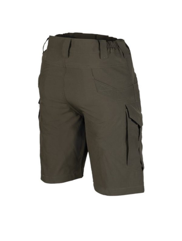Bermuda Ranger MIL-TEC elasticizzate di colore verde