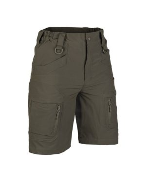 Bermuda Ranger MIL-TEC elasticizzate di colore verde