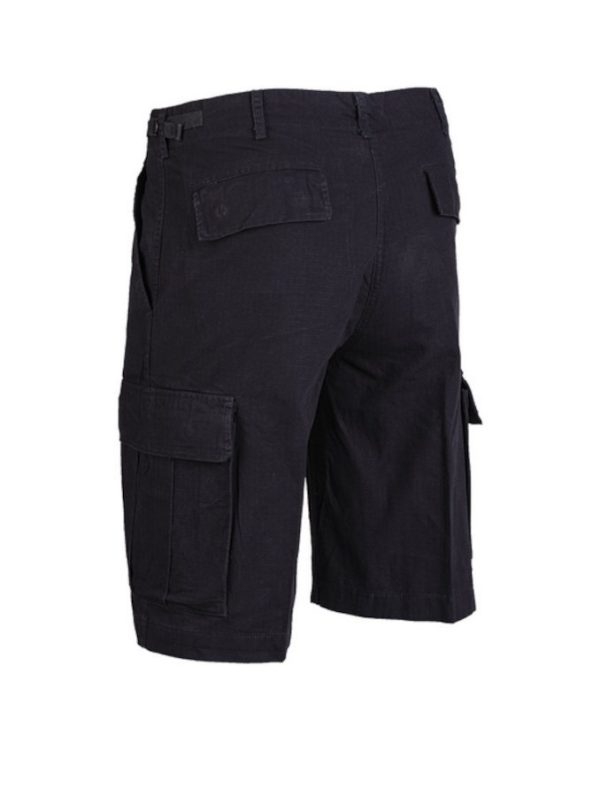 Bermuda militari bdu MIL-TEC di colore nero in cotone